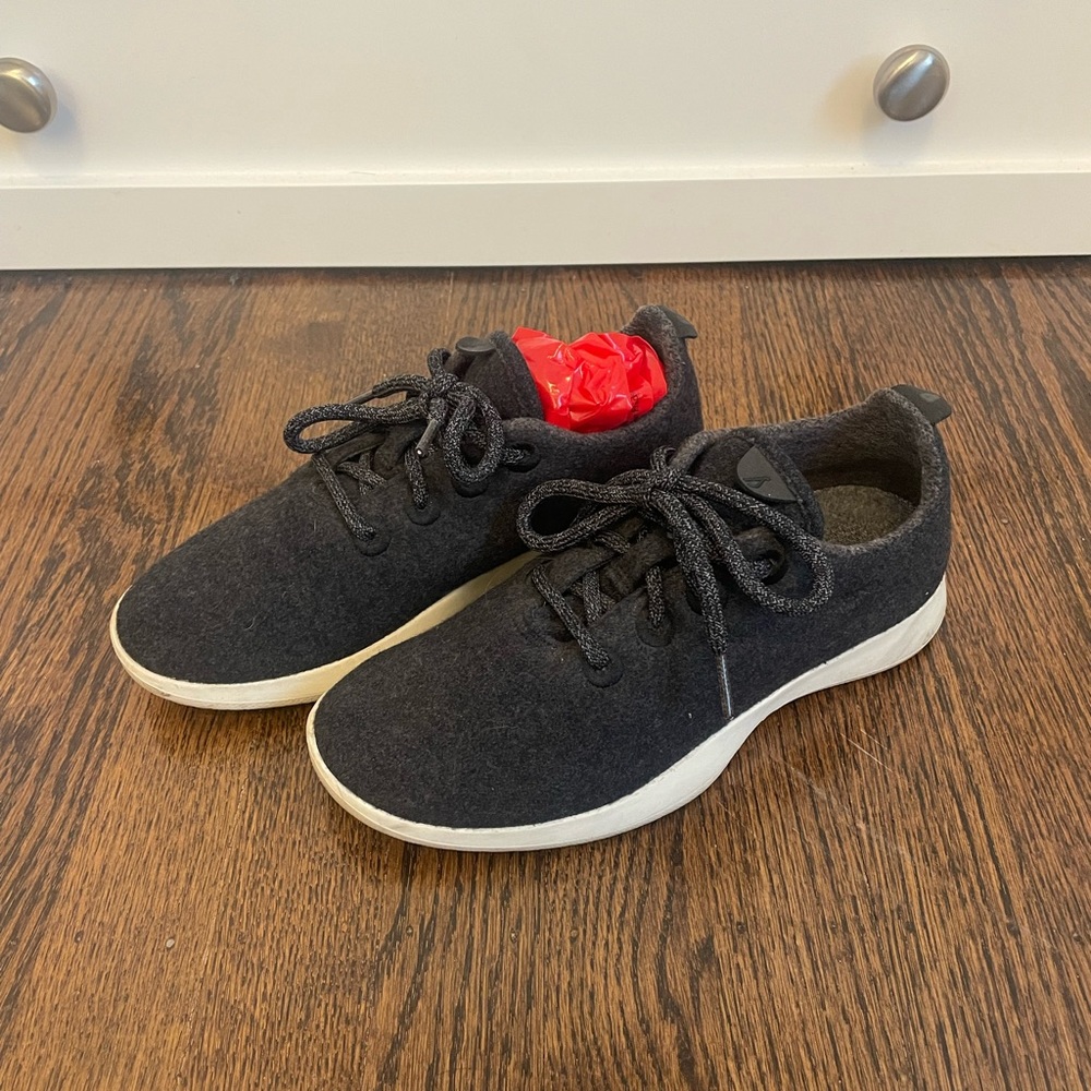 Allbirds Wool Runners - charcoal grey, 7